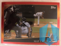 2009 Topps Red Hot Rookie Mat Latos #RHR7